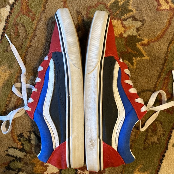 Vans leather canvas size 5.5 mens - Picture 3 of 9